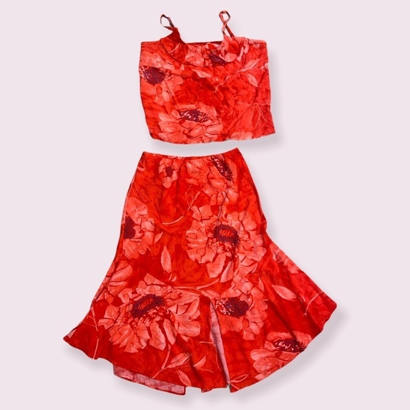 Jams World tank and skirt two piece set in BLOOM print - Picture 6 of 6